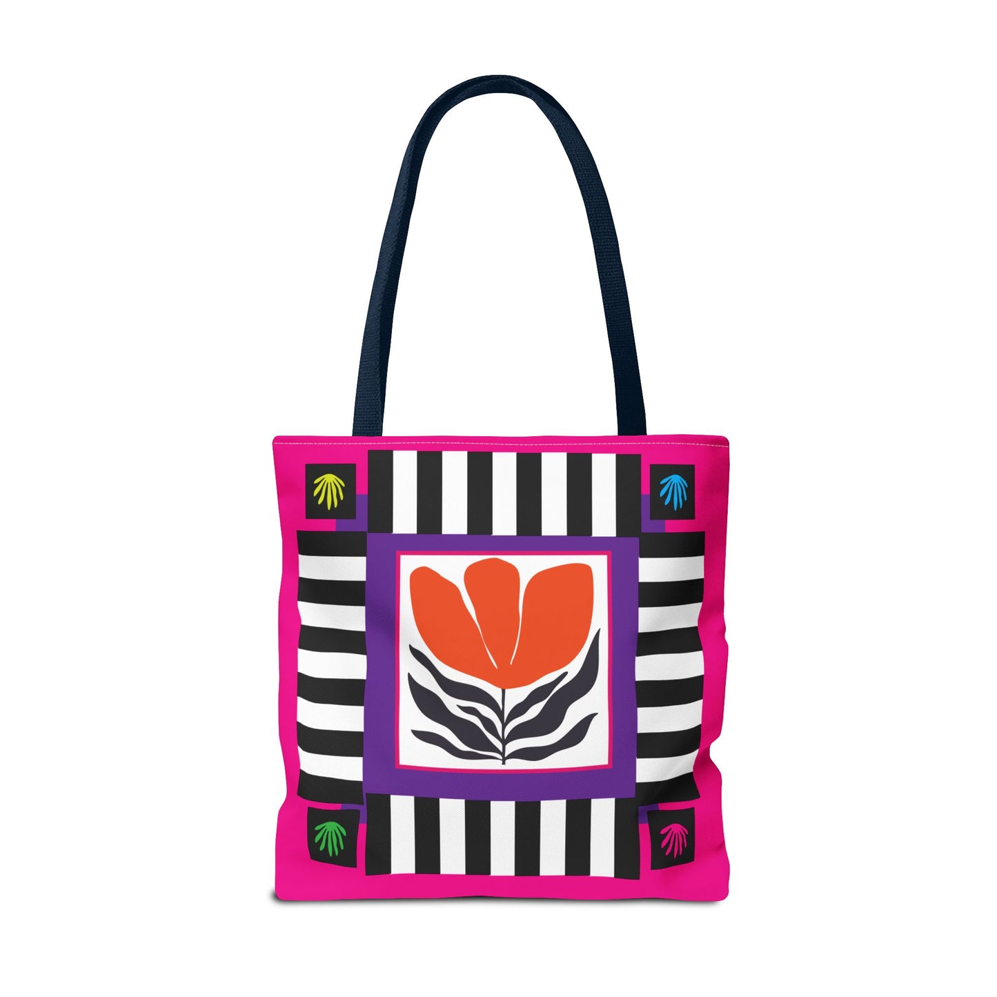 Orange Petal Pop Tote Bag