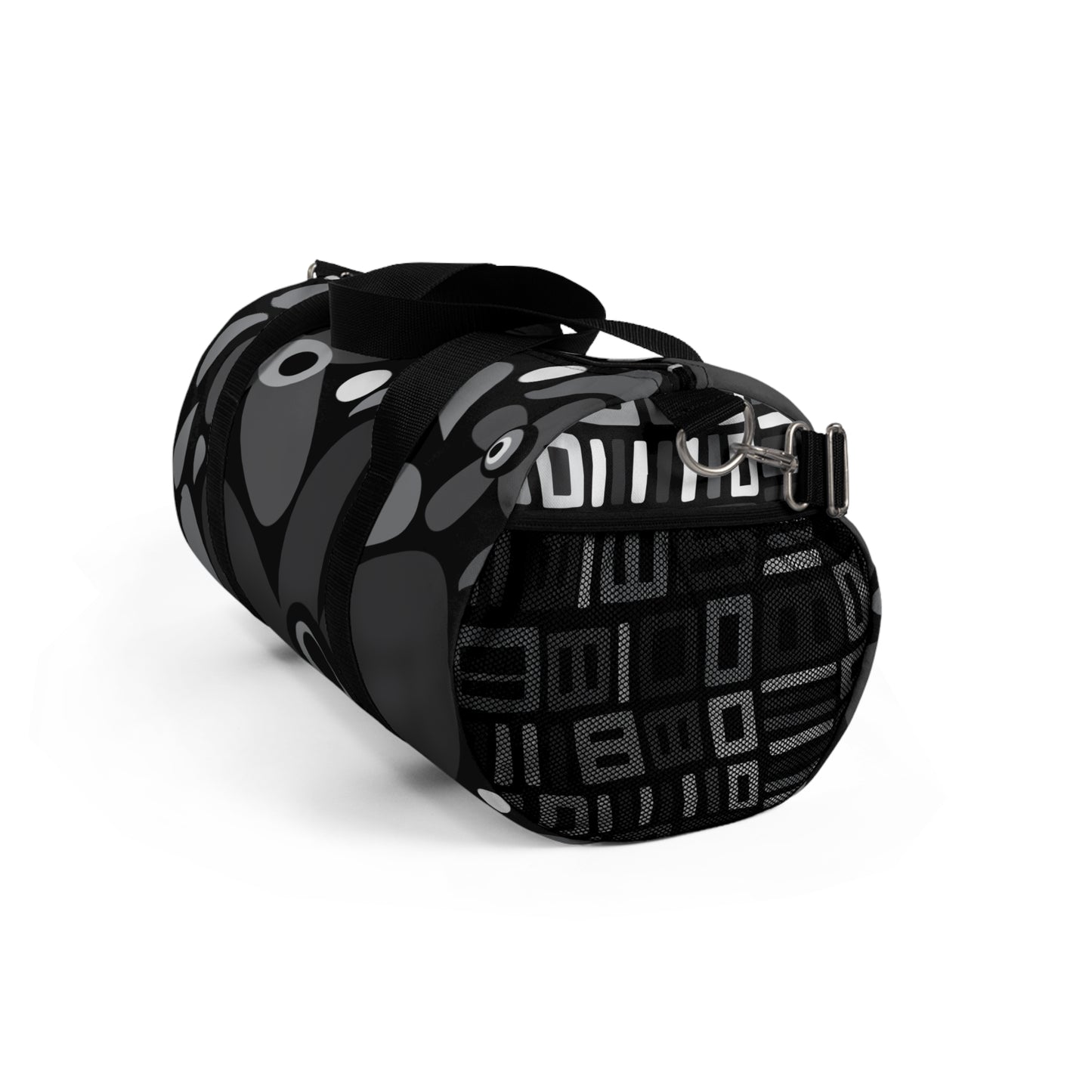 Midnight ModFlower Duffel Bag