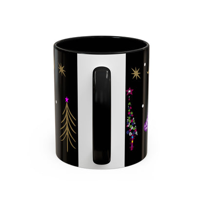 Many Colorful  Trees Accent Coffee Mug (11, 15oz)