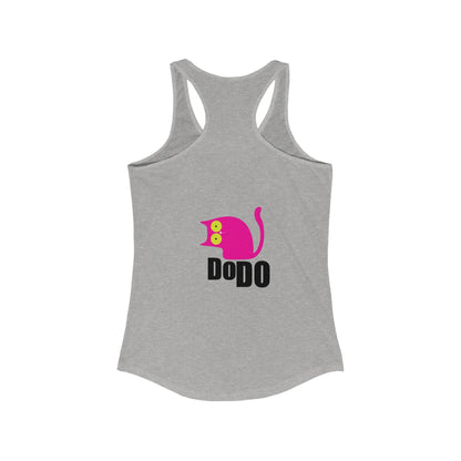Stay Weird Women's Ideal Racerback Tank