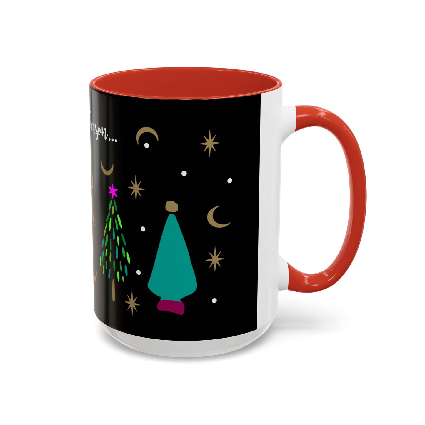 Many Trees Accent Coffee Mug (11, 15oz)
