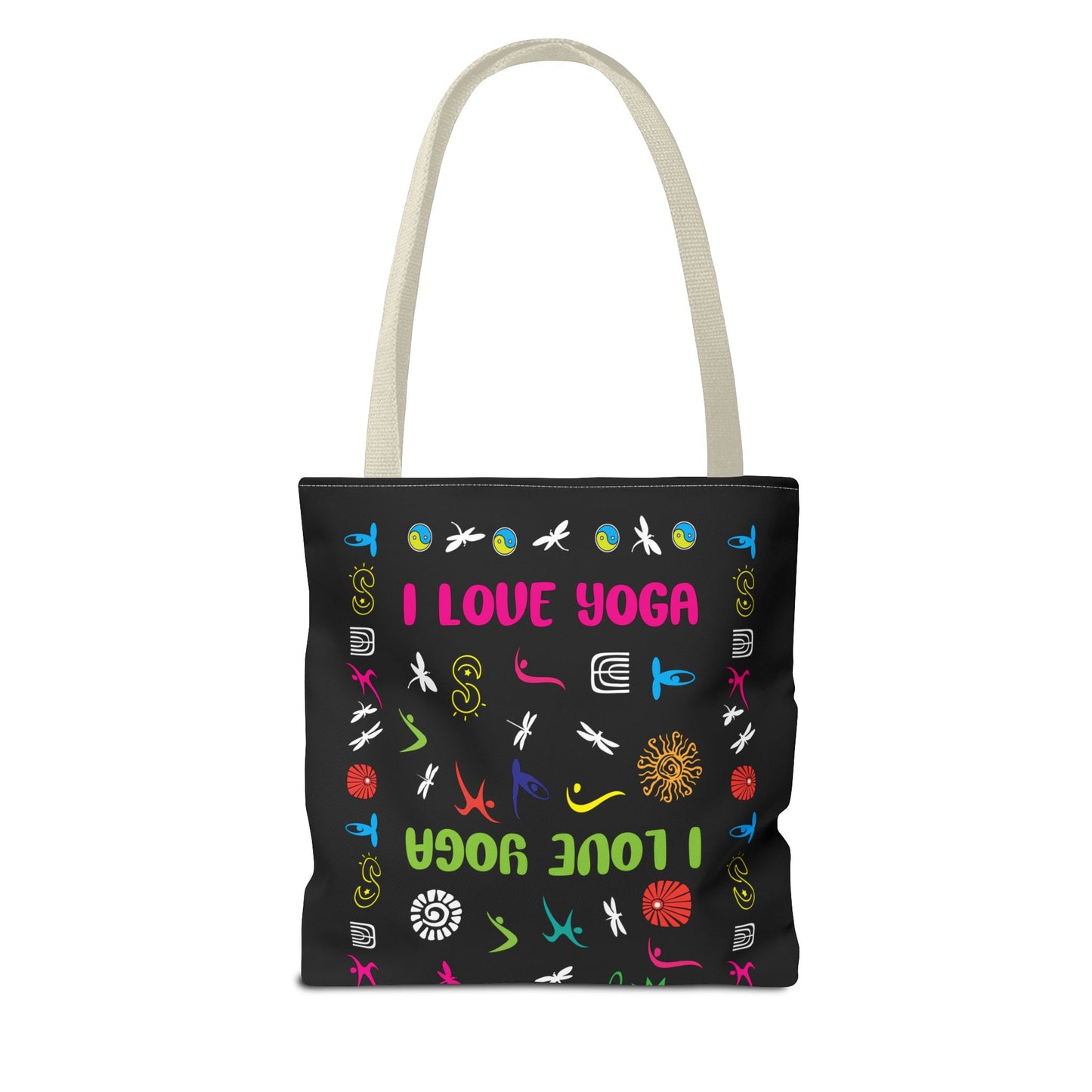 I Love Yoga Tote Bag