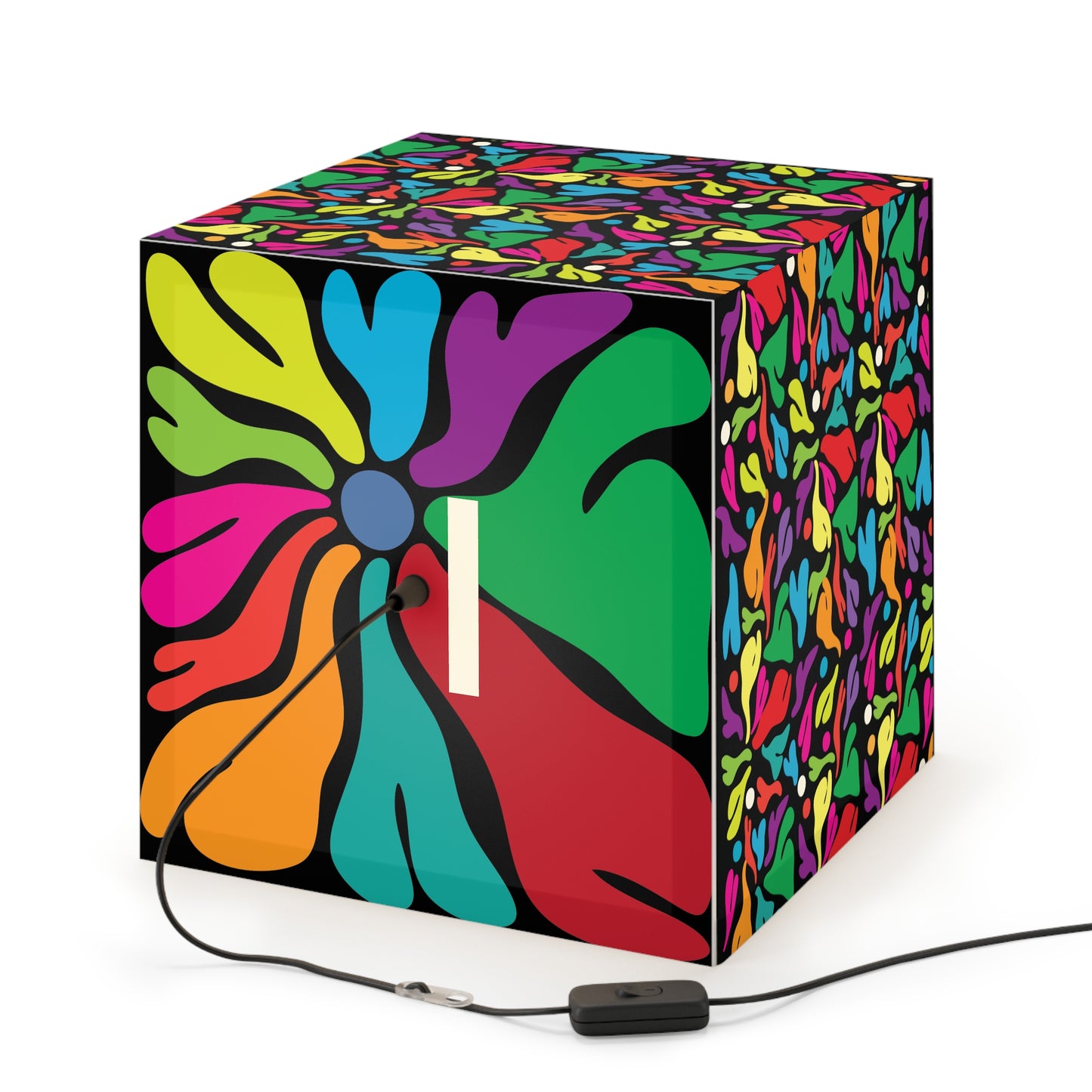 Flower Party Light Cube Lamp