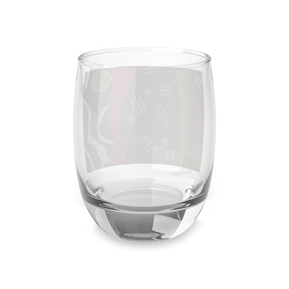Electric Geometry Whiskey Glass