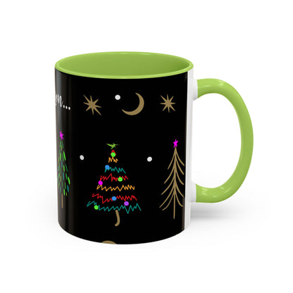 Many Colorful  Trees Accent Coffee Mug (11, 15oz)