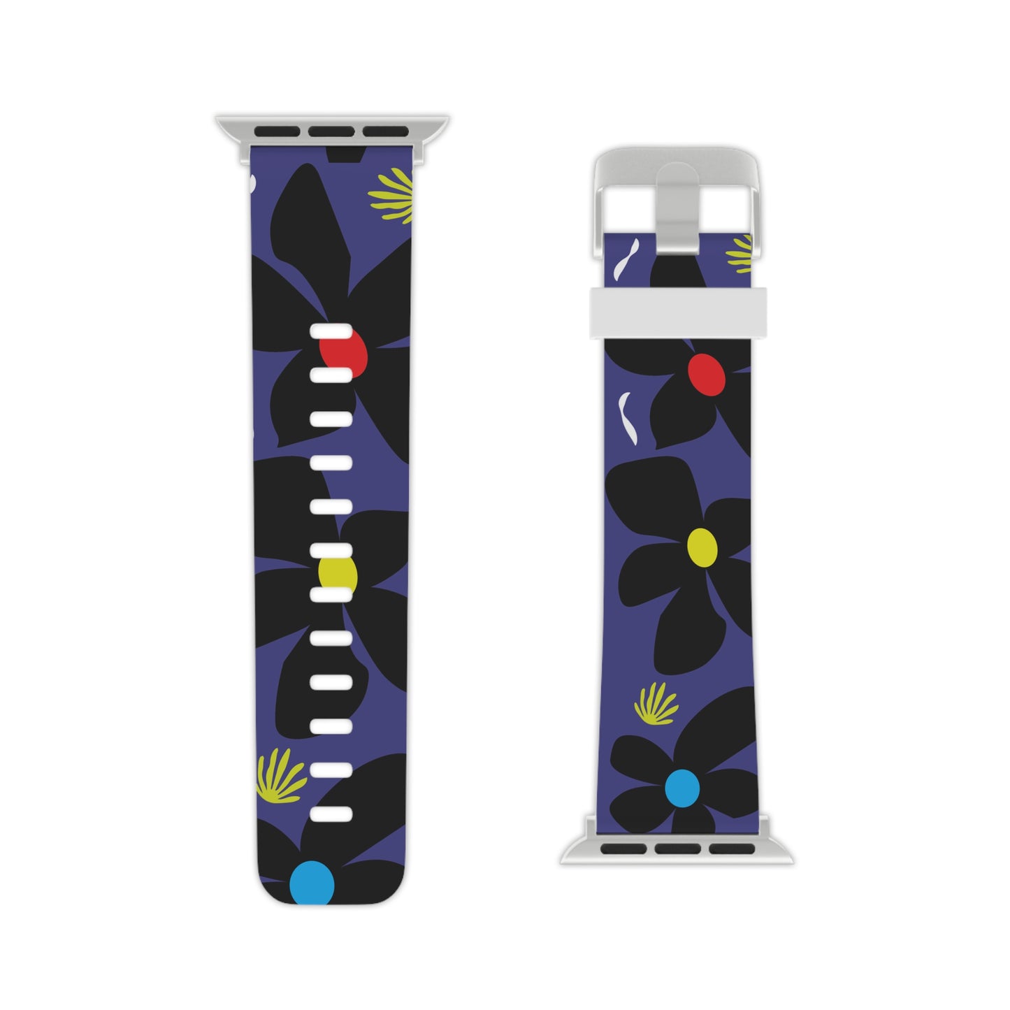Midnight Mod Flower Watch Band for Apple Watch