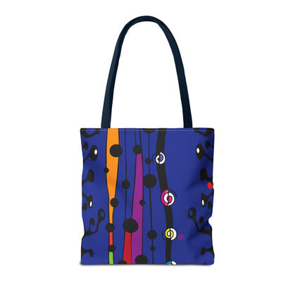 Blue Groove Tote Bag