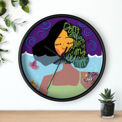 Grow Where You're Planted Wall Clock