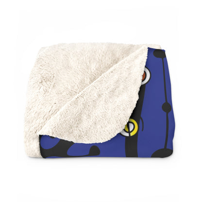 Blue Groove Sherpa Fleece Blanket