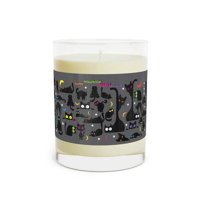 Spooky Whiskers Scented Candle - Full Glass, 11oz