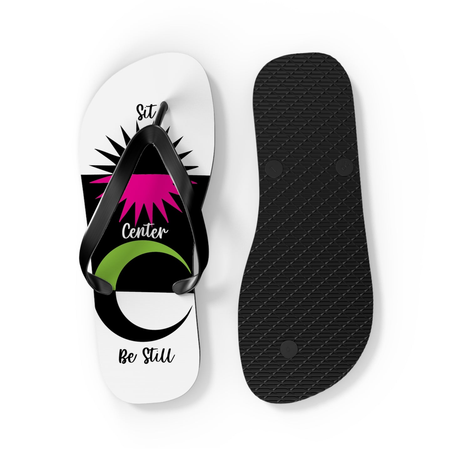 I Love Yoga Flip Flops