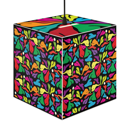 Flower Party Light Cube Lamp