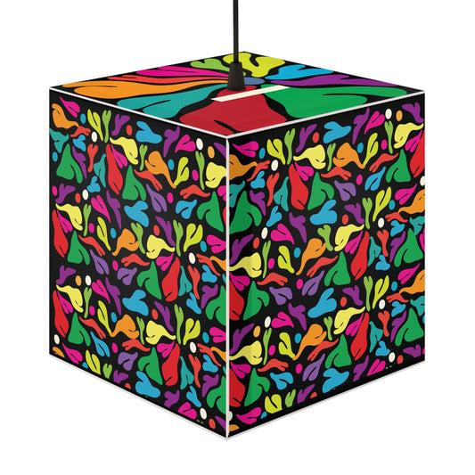 Flower Party Light Cube Lamp