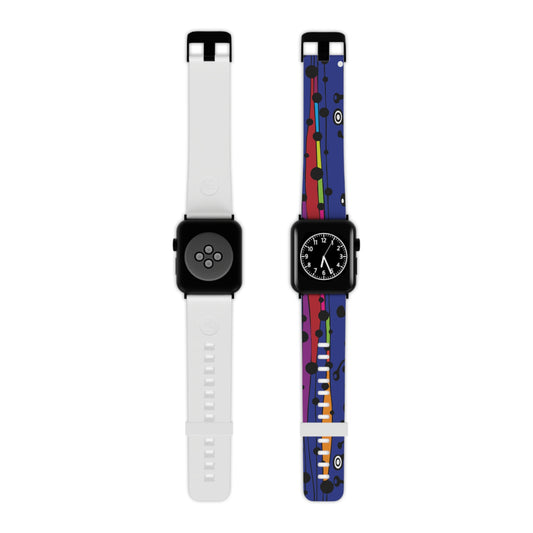 Blue Groove Watch Band for Apple Watch