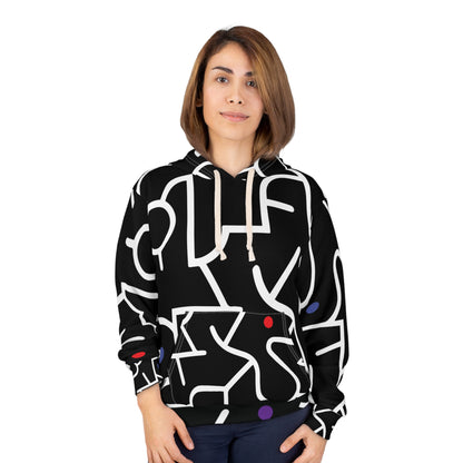 Pop Dots Of Color Unisex Pullover Hoodie