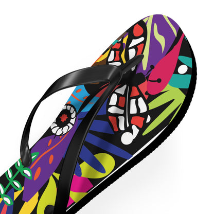 Twilight Bouquet  Flip Flops