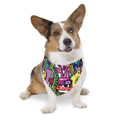 City escape Pet Bandana Collar