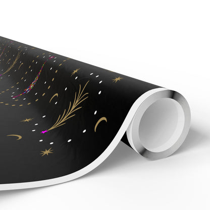 Circle trees Holiday Trees Wrapping Papers