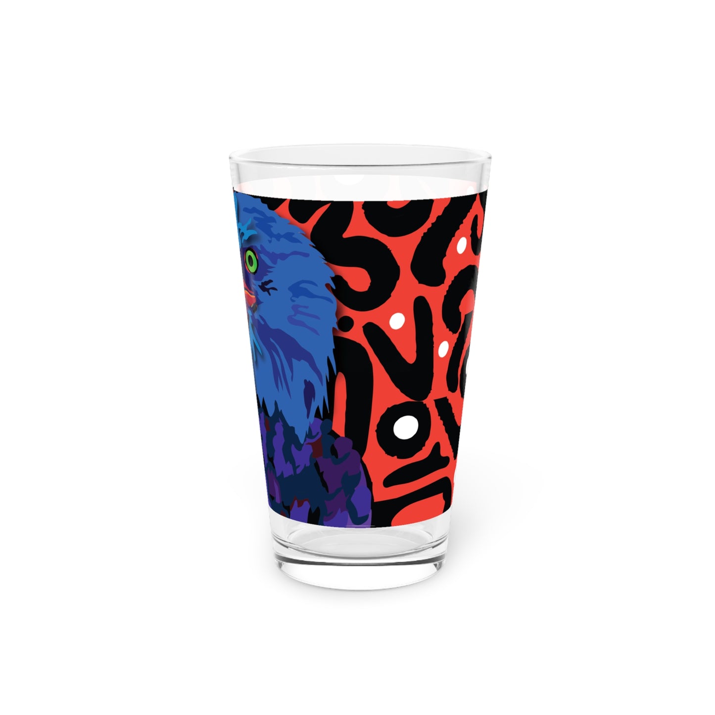 Electric Eagle Pint Glass, 16oz