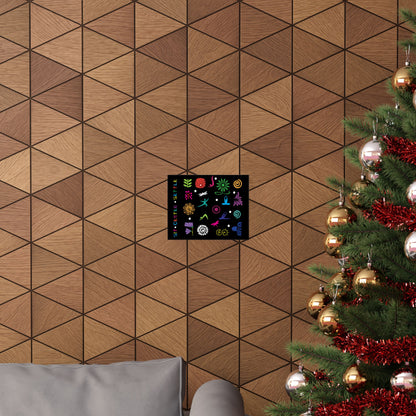 I Love Yoga Matte Horizontal Posters