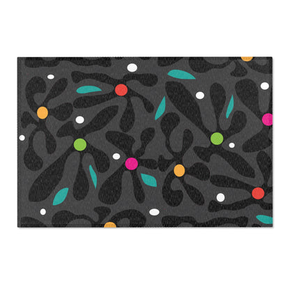 Chromatic Bloom Area Rugs
