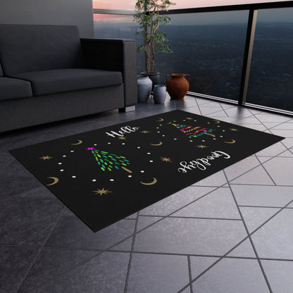 Holiday Tree Outdoor Rug