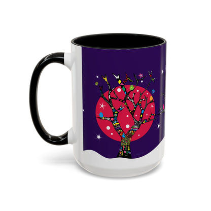 Copy of Holiday Trees Accent Coffee Mug (11, 15oz)