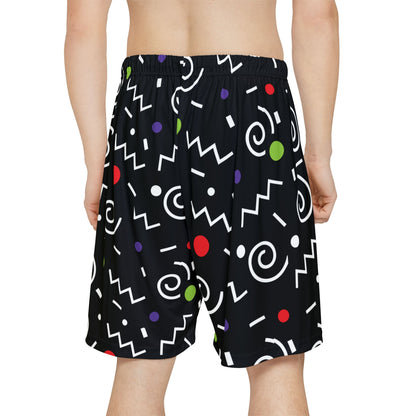 Color Scribbles  Men’s Sports Shorts