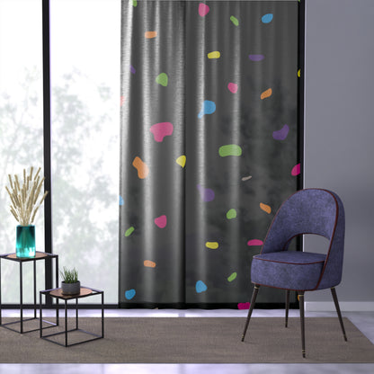 Color Splash Window Curtain