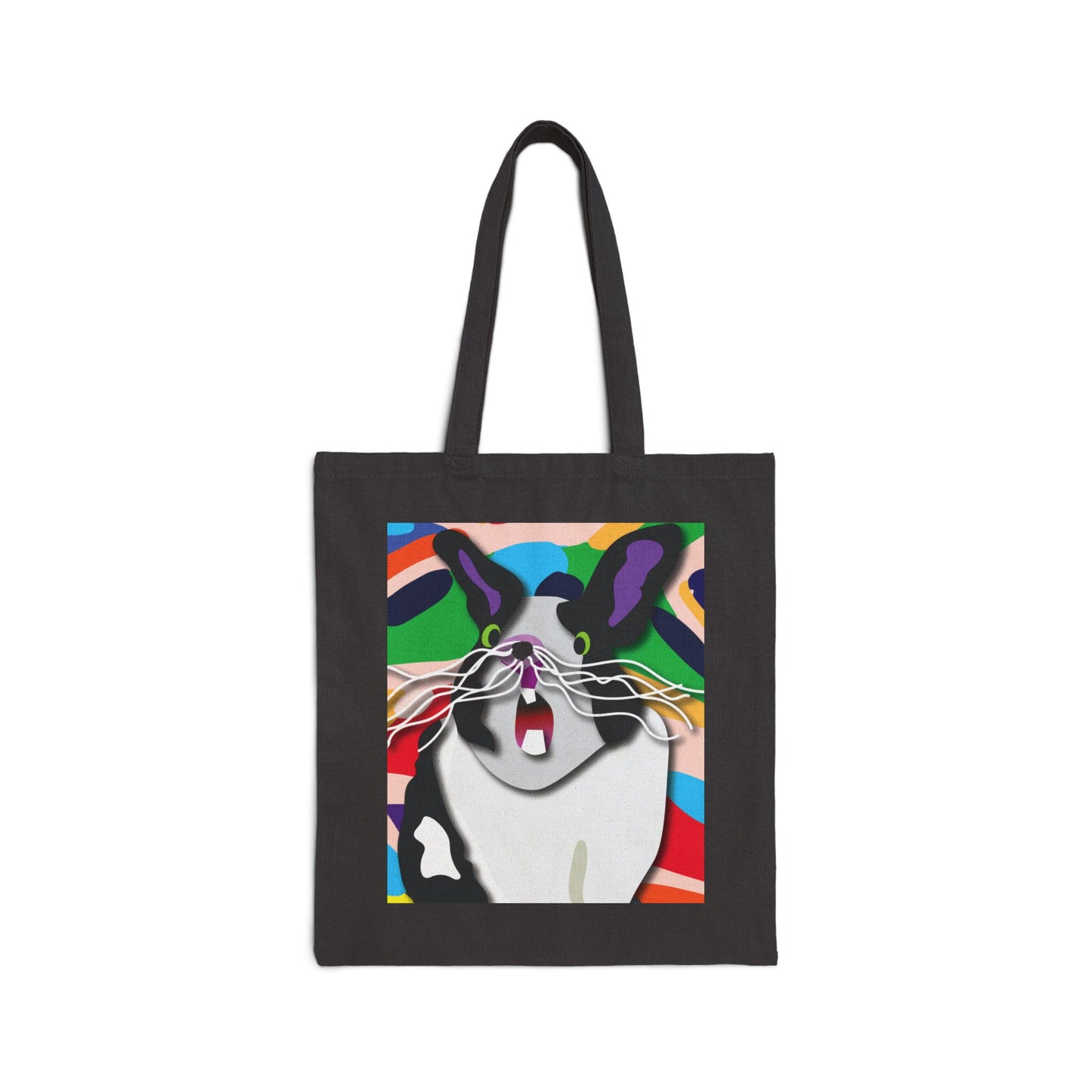 Frogilicious Cotton Canvas Tote Bag