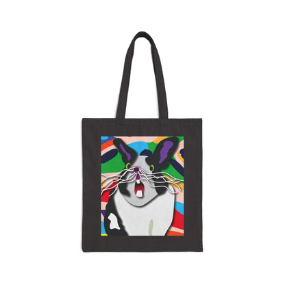 Frogilicious Cotton Canvas Tote Bag