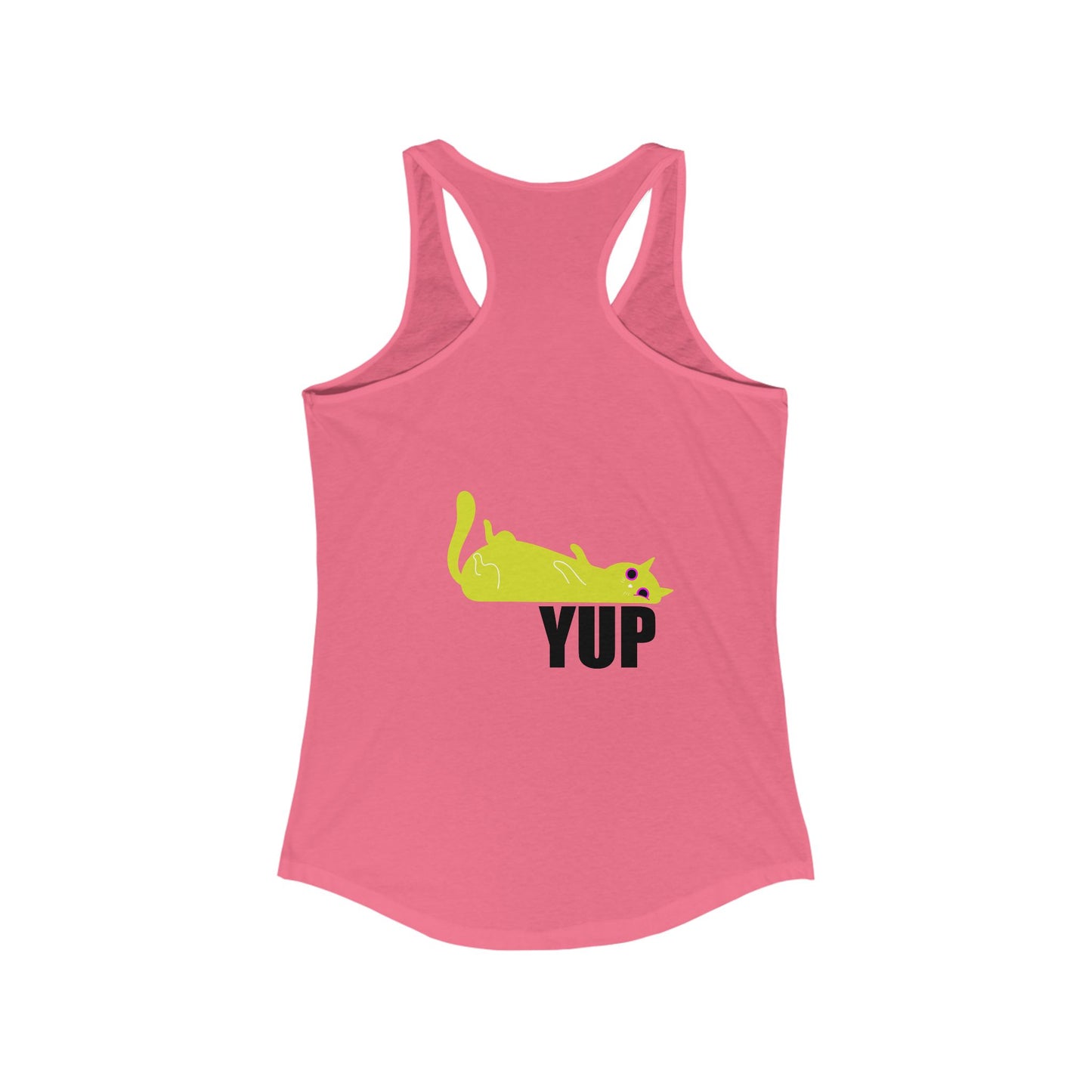 Stay Weird Women's Ideal Racerback Tank