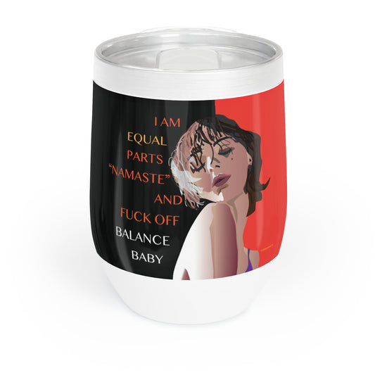 Nameste Chill Wine Tumbler