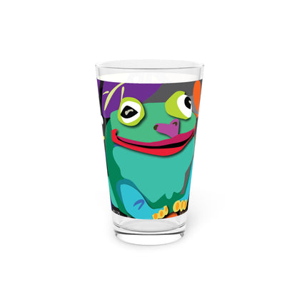Frogalicious Pint Glass, 16oz