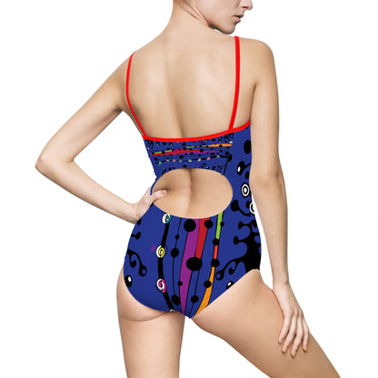 Blue Groove  Women's One-piece Swimsuit