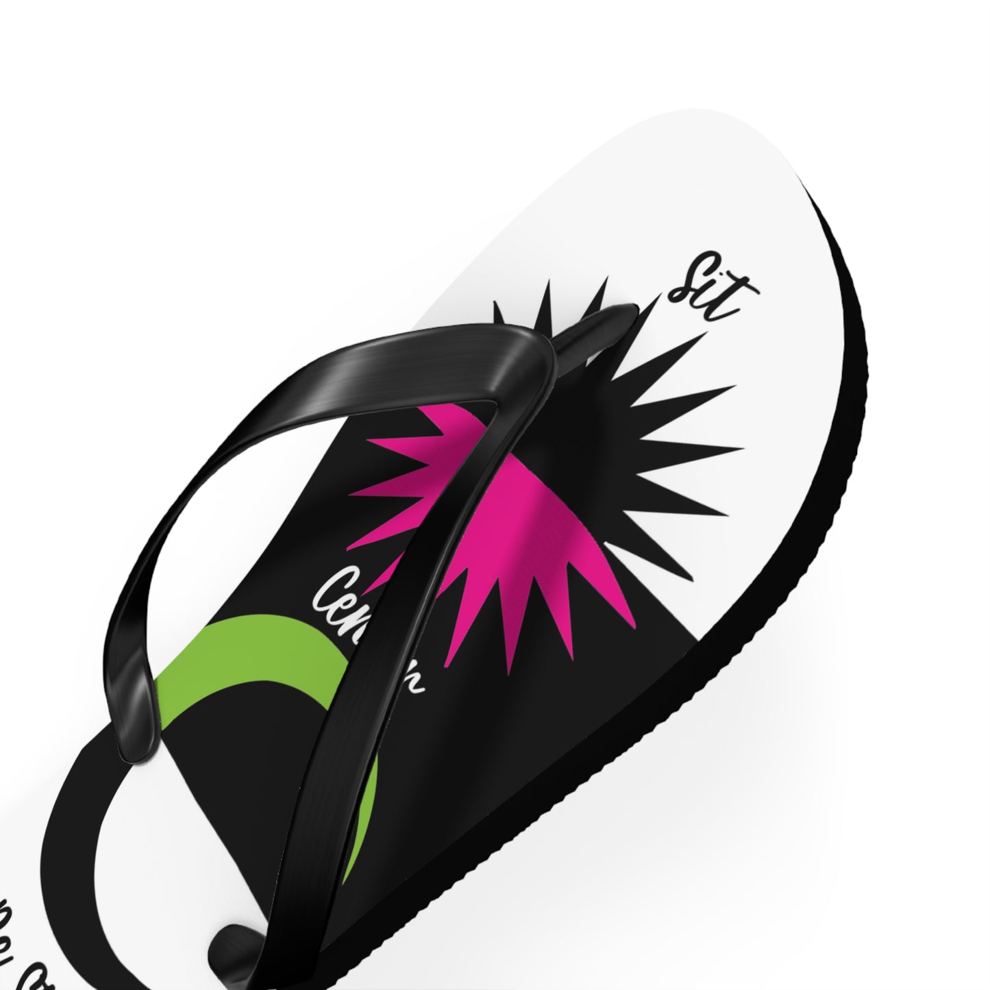 I Love Yoga Flip Flops