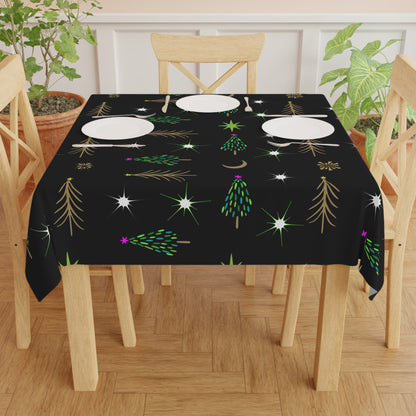 Holiday Trees Tablecloth