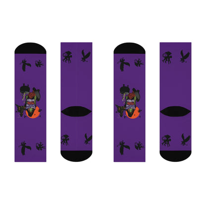 Flying Monkeys Cushioned Crew Socks
