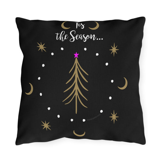 Single Tree Holiday Outdoor Pillows