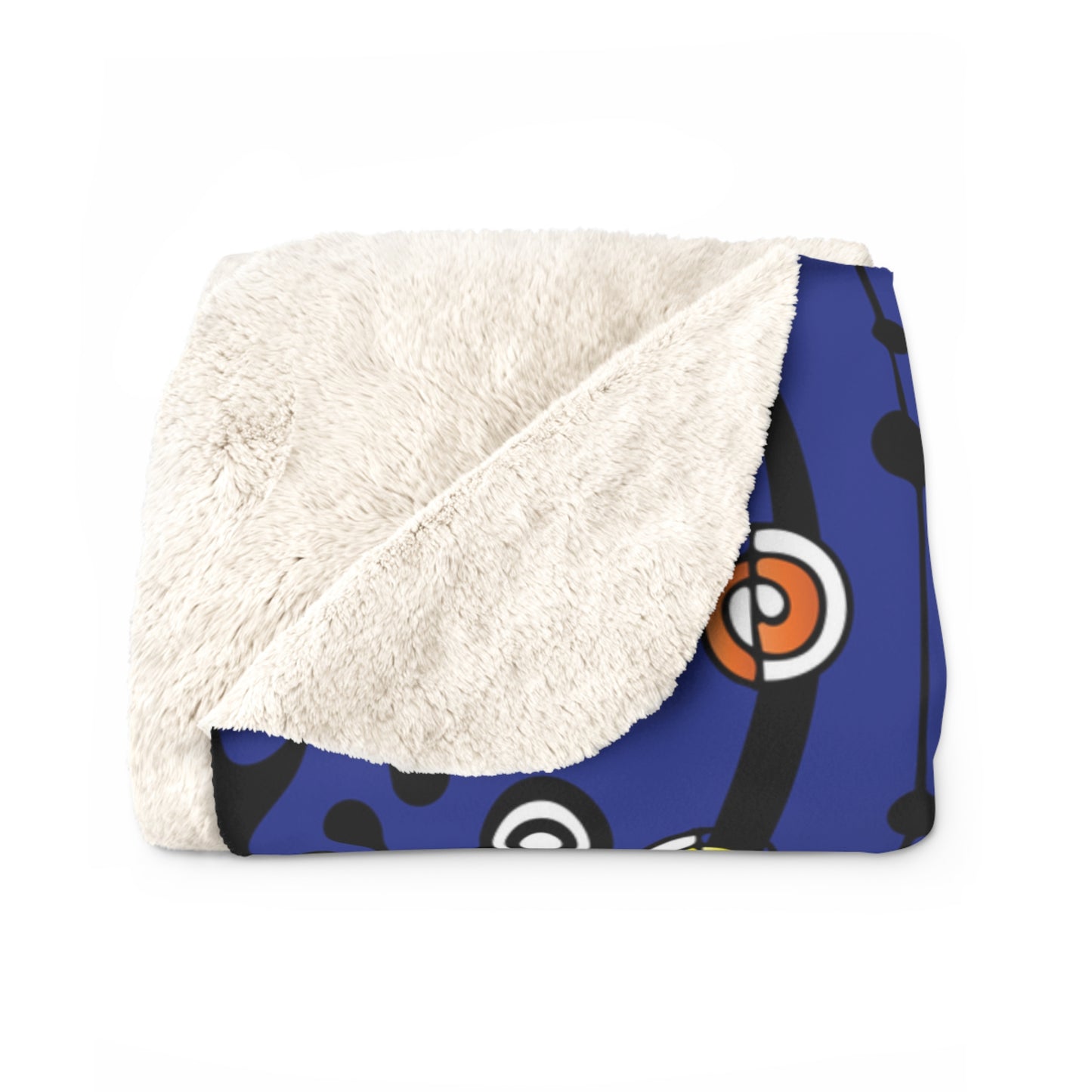 Blue Groove Sherpa Fleece Blanket