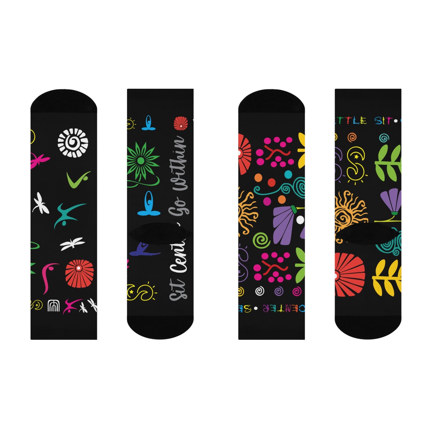 Sit, Center Cushioned Crew Socks
