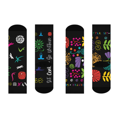 Sit, Center Cushioned Crew Socks