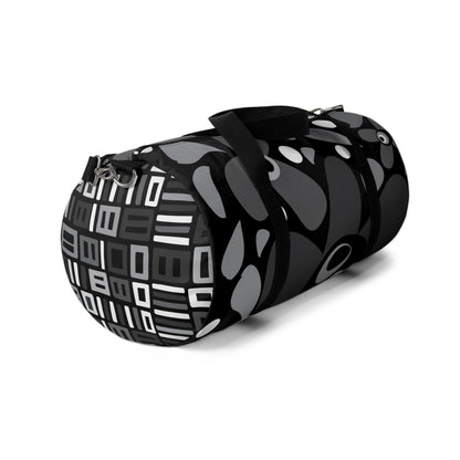 Midnight ModFlower Duffel Bag