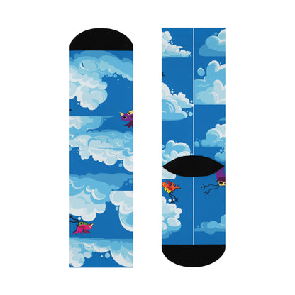 In The Clouds Cushioned Crew Socks