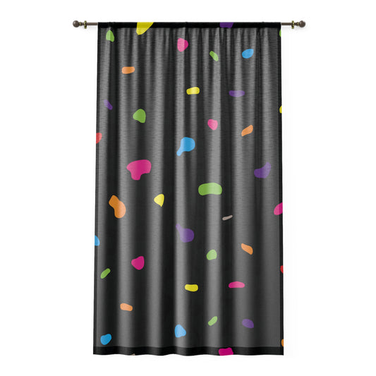 Color Splash Window Curtain