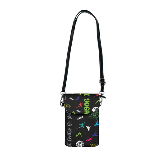 I Love Yoga Small Cell Phone Wallet