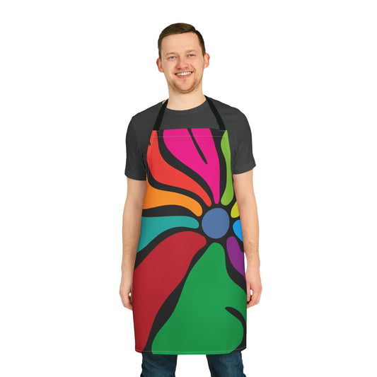 Hippie Flower Apron, 5-Color Straps