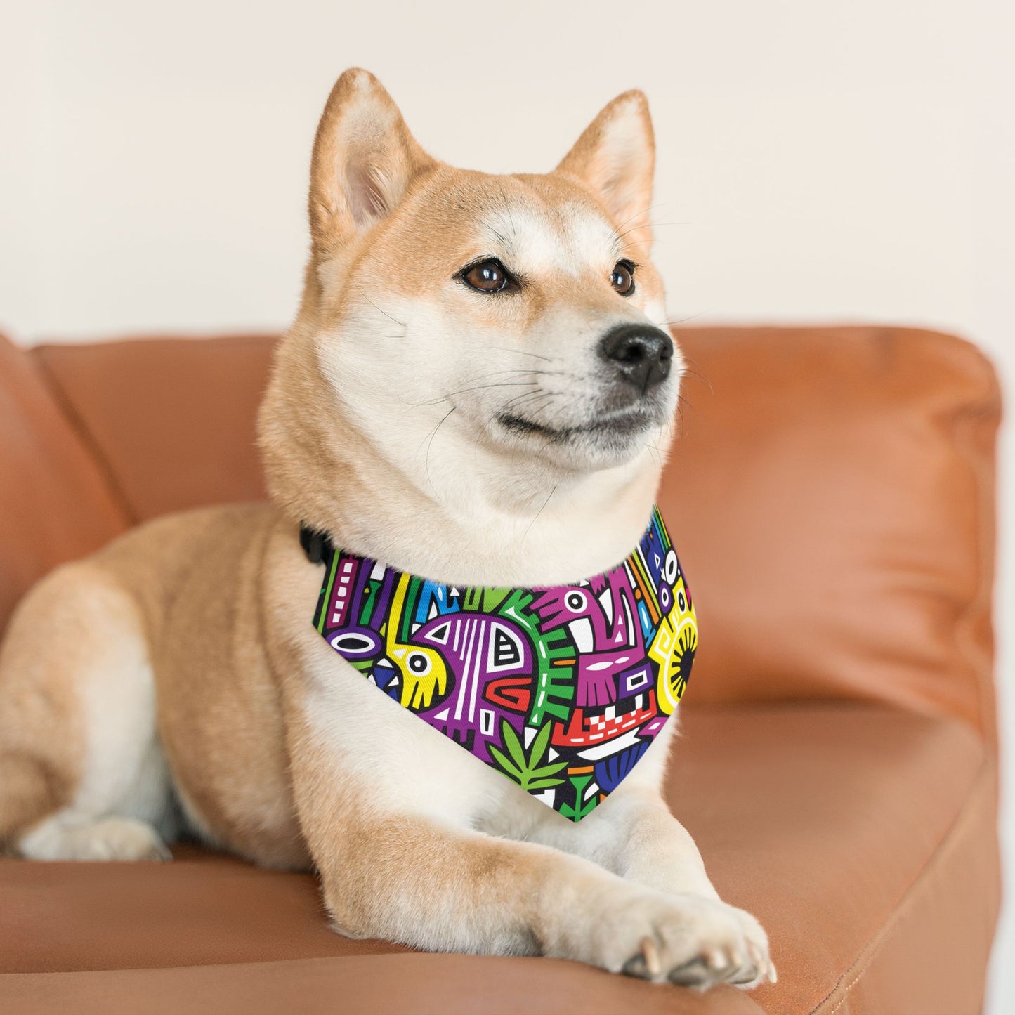City escape Pet Bandana Collar