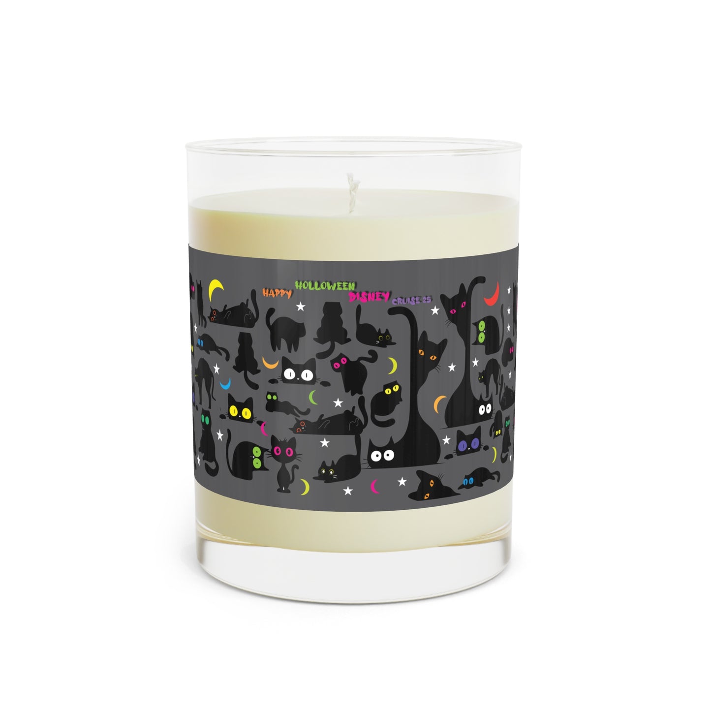 Spooky Whiskers Scented Candle - Full Glass, 11oz