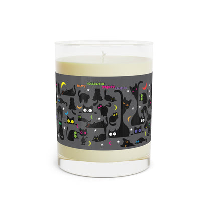 Spooky Whiskers Scented Candle - Full Glass, 11oz